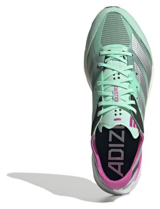 Chaussures de Running adidas running Adizero adios 7 Vert Rose Femme