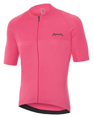 Spiuk Anatomic Short Sleeve Jersey Pink
