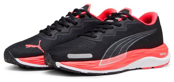 Chaussures Running Puma Velocity Nitro 2 Femme Noir / Rouge