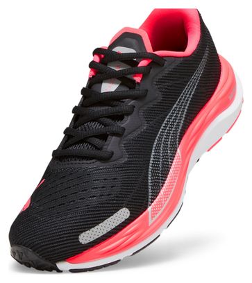 Chaussures Running Puma Velocity Nitro 2 Femme Noir / Rouge