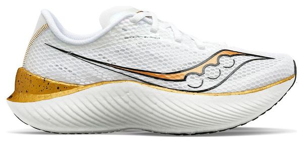 Chaussures de Running Saucony Endorphin Pro 3 Blanc Or