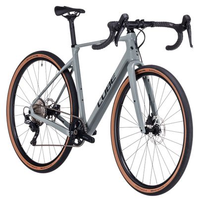 Gravel bike Cube Nuroad C:62 Pro Shimano GRX 11V 700 mm Grey Green Swamp  2023