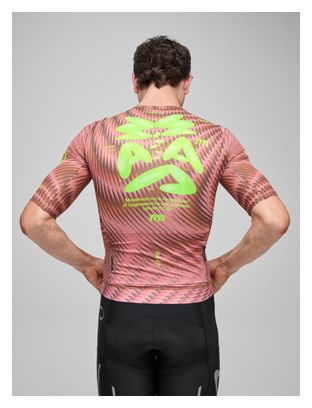 Maillot de manga corta Maap Spectrum Pro Air 3.0 marrón para hombre