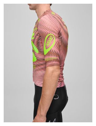 Maillot de manga corta Maap Spectrum Pro Air 3.0 marrón para hombre