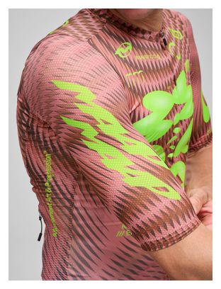 Maillot de manga corta Maap Spectrum Pro Air 3.0 marrón para hombre
