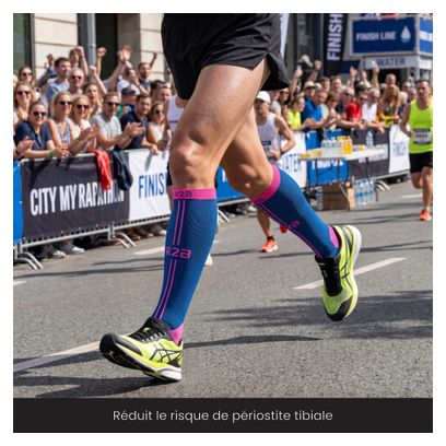 Bas de compression R2B Blue