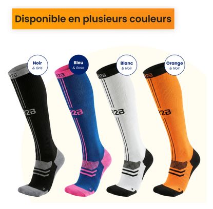 Bas de compression R2B Blue