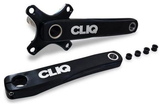 Cliq Crankset Weaponz 175 without BB Black