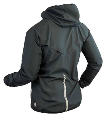 Chaqueta Raidlight Explore MP+ 15K/15K Impermeable Mujer Negro