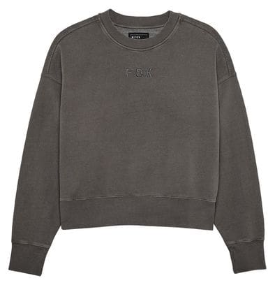 Fox Wordmark Women's Oversized Sweatshirt Grey