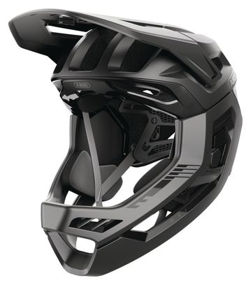 Abus Targon Velvet Black Helmet with Removable Chin Strap