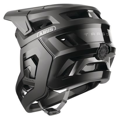 Abus Targon Velvet Black Helmet with Removable Chin Strap