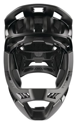 Abus Targon Velvet Black Helmet with Removable Chin Strap