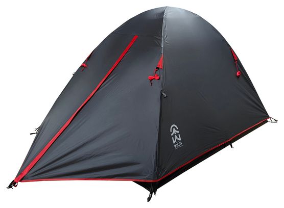 Tente Challenger Gris et rouge