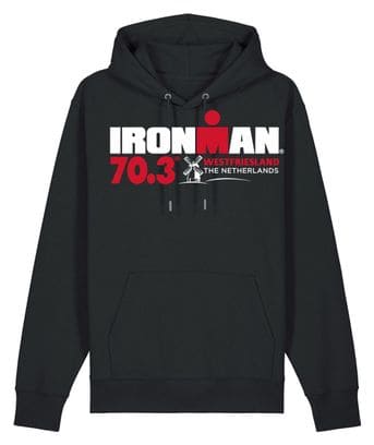 Sweat à Capuche Ironman 70.3 Westfriesland Noir