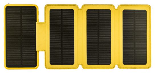 Powertec Aqiila BS10 - Batterie externe solaire avec lampe