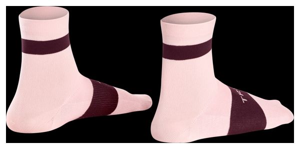 Trek Race Quarter Socks Pink