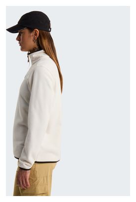Pile The North Face Glacier 1/4 Zip Bianco Donna