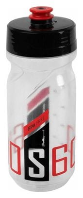 Polisport Gourde avec bouchon à vis S600 600 ml transparent/noir/rouge