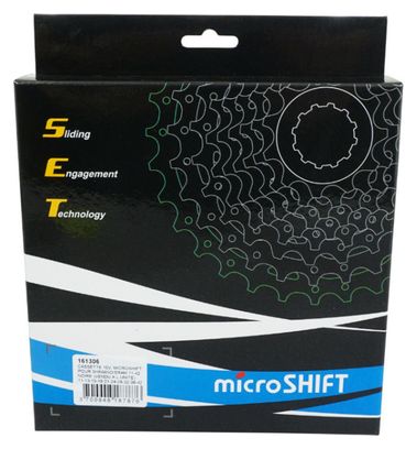 Cassette 10v. microshift pour Shimano/Sram vtt 11-42 noire