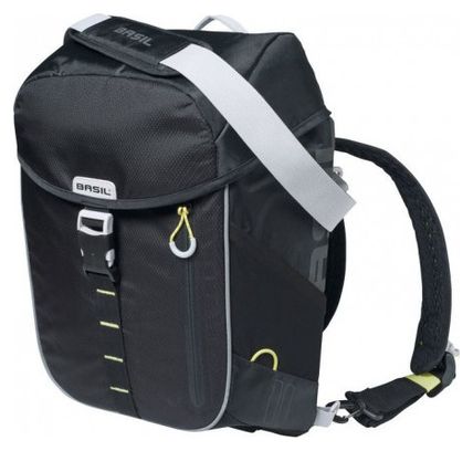 Basil Miles Bag Black (Fit with bikerack)