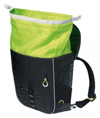 Sac à Dos Basil Miles Bag Noir (Convient aux Porte-Bagage)
