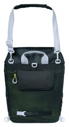 Sac à Dos Basil Miles Bag Noir (Convient aux Porte-Bagage)