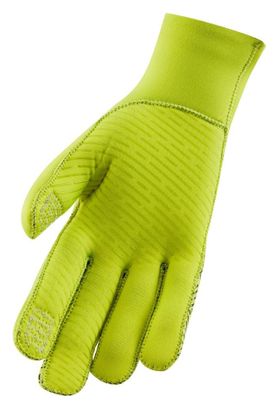 Lange winddichte Unisex-Handschuhe Altura Thermostretch Gelb