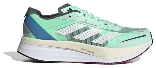 Laufschuhe adidas running Adizero Boston 11 Grün Rosa