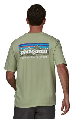 T-Shirt Patagonia P-6 Mission Organic Vert