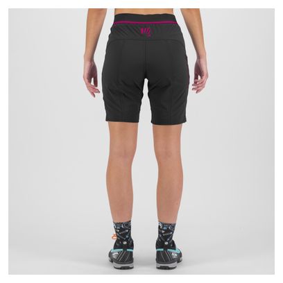 Pantaloncini da donna Karpos Tre Cime Nero