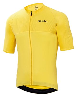 Spiuk Anatomic Short Sleeve Jersey Yellow
