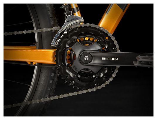 Shimano Tourney 7S 2021 Trek Marlin 5 Semi Rigid MTB Orange / Black