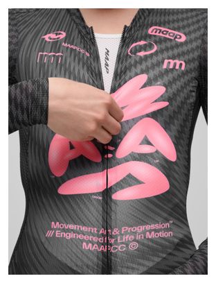 Maglia a maniche lunghe Maap Spectrum Pro Air 3.0 nera da donna