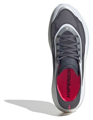 adidas Hyperboost Run Running Shoes for Men, White/Gray