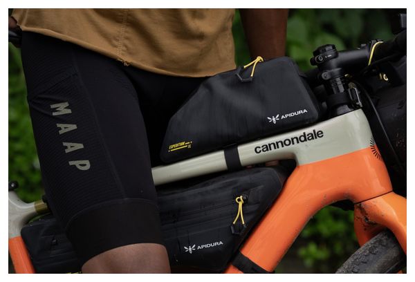 Apidura Expedition Bolt-On Top Tube Pack | 1L | Black