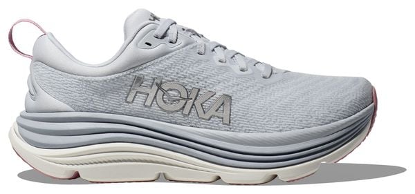 Hoka Gaviota 5 Running Shoes Blue/Rose Women