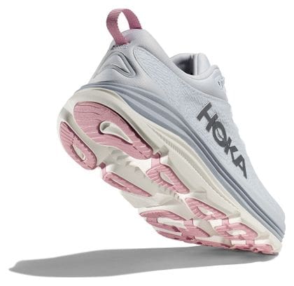 Hoka Gaviota 5 Running Shoes Blue/Rose Women