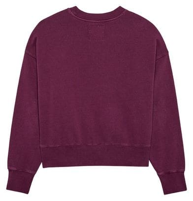 Sudadera Fox Wordmark Women's Oversized Púrpura