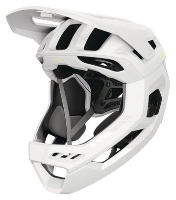 Casque avec Mentonnière Amovible Abus Targon Lemon White