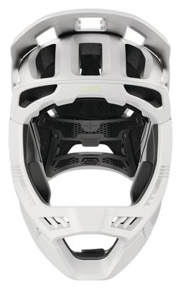 Casque avec Mentonnière Amovible Abus Targon Lemon White