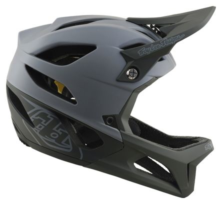 Casco integral Troy Lee Designs Stage Mips Drone gris