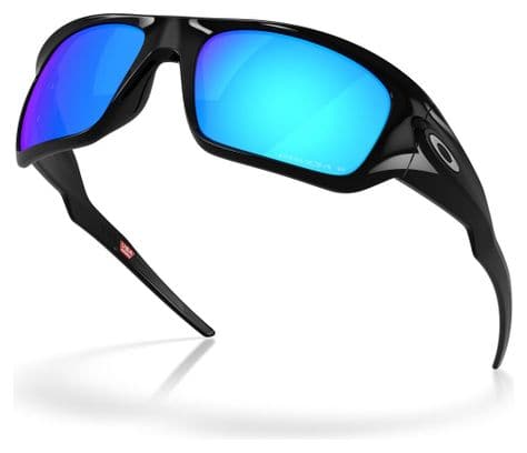 Lunettes Oakley Masseter - Polished Black / Prizm Sapphire Polarized / Ref : OO9486-0560