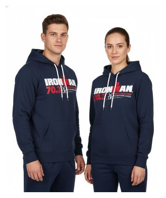 Felpa con cappuccio Ironman 70.3 Westfriesland Royal Blue
