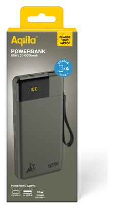 Batterie externe 20000mAh 65W Moss