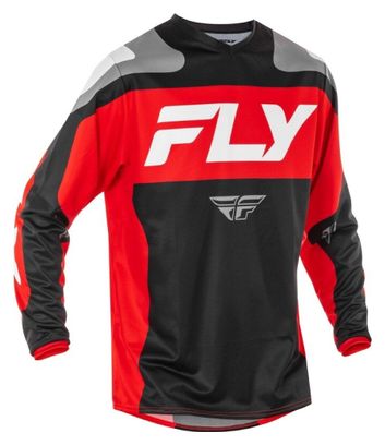 Fly Racing F-16 Trui met lange mouwen Zwart/Rood/Wit
