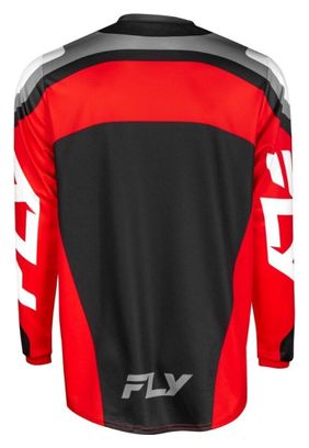 Fly Racing F-16 Trui met lange mouwen Zwart/Rood/Wit