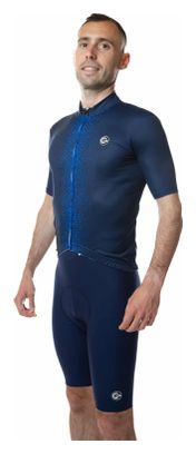 Maillot de Cyclisme Manches Courtes UNICA Bleu Marine