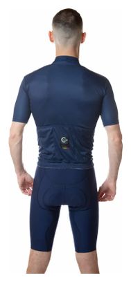 Maillot de Cyclisme Manches Courtes UNICA Bleu Marine