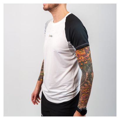 Maillot de manga corta Oxsitis X-Train Hombre Blanco/Negro